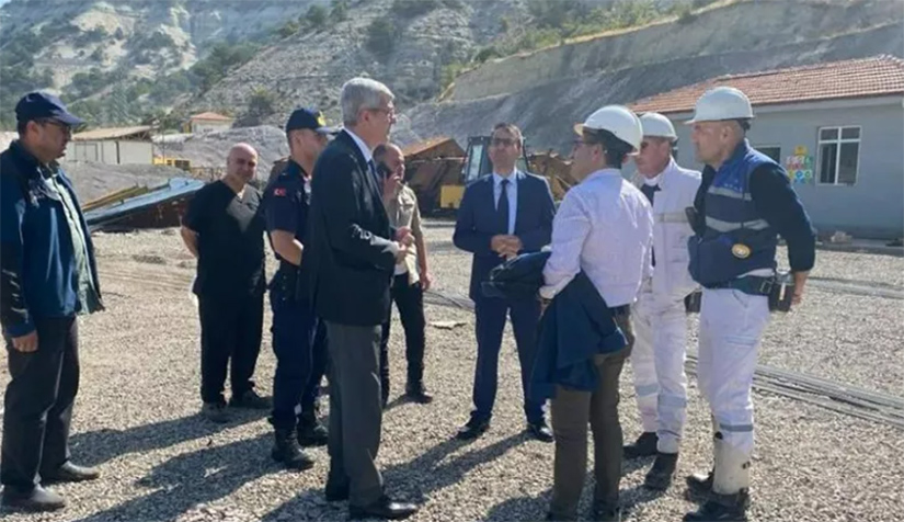 Beypazarı’ndaki kömür madeni kazasında riskli bölgeler temizlendi