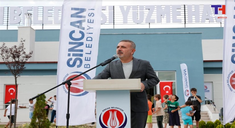 Sincan’da 3. Yüzme Havuzu Açıldı