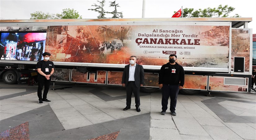 ÇANAKKALE SAVAŞLARI MOBİL MÜZESİ SİNCAN’DA