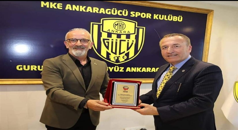 TSYD Ankara Şubesi’nden MKE Ankaragücü’ne ziyaret