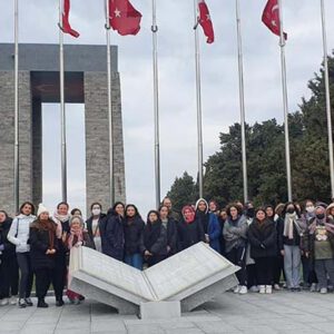 Kahramankazanlı öğrenciler Çanakkale’de ecdadın izinde